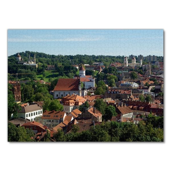 Produktbild: Lais Puzzle Vilnius 1000 Teile