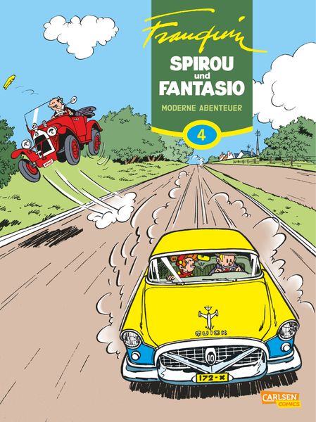 Spirou und Fantasio Gesamtausgabe 4: Moderne Abenteuer, Gebundene Ausgabe von André Franquin, Carlsen, 978-3-551-71624-8