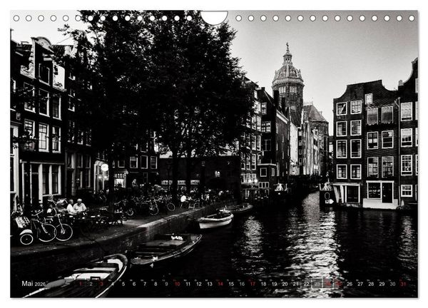 Produktbild: Ein Blick auf Amsterdam (Wandkalender 2026 DIN A4 quer), CALVENDO Monatskalender