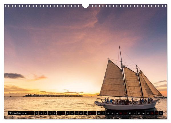 Produktbild: Florida. Der Sonne entgegen. (Wandkalender 2026 DIN A3 quer), CALVENDO Monatskalender