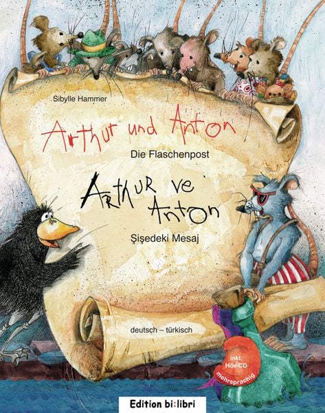 Produktbild: Arthur und Anton: Die Flaschenpost (Deutsch-T&uuml;rkisch)