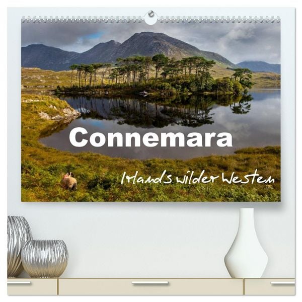 Produktbild: Connemara - Irlands wilder Westen (hochwertiger Premium Wandkalender 2026 DIN A2 quer), Kunstdruck in Hochglanz