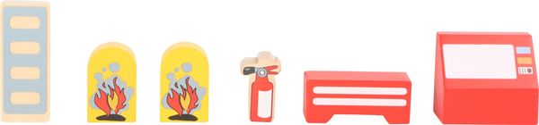 Produktbild: Small Foot Fahrzeuge Feuerwehrwache mit Zubeh&ouml;r