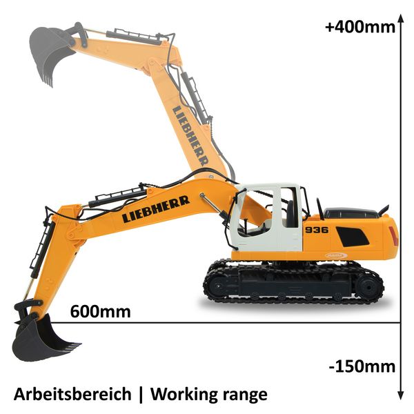 Produktbild: Bagger Liebherr R936 1:20 2,4GHz