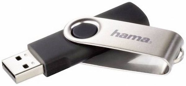Hama Rotate USB-Stick 32GB Schwarz 108029 USB 2.0