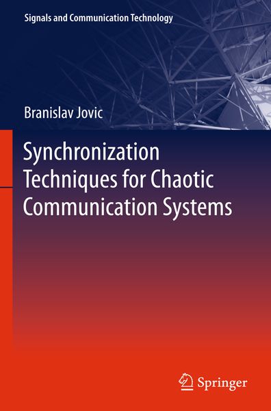Produktbild: Synchronization Techniques for Chaotic Communication Systems