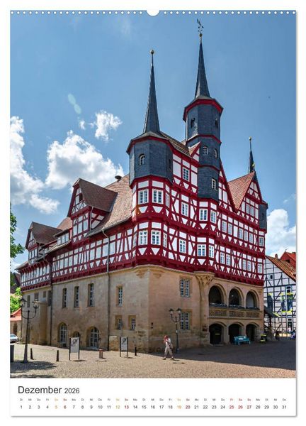 Produktbild: Duderstadt am Harz (Wandkalender 2026 DIN A2 hoch), CALVENDO Monatskalender