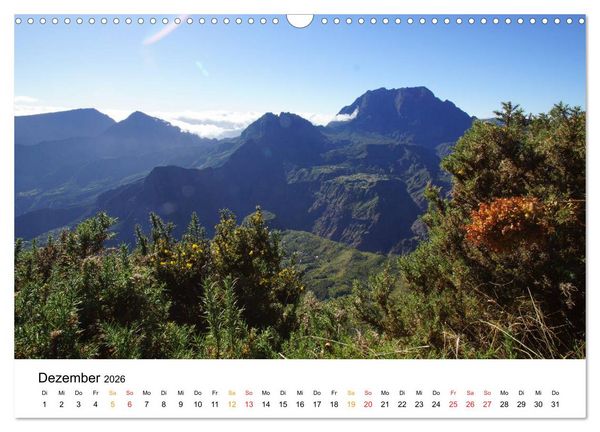 Produktbild: La R&eacute;union - Auf der Insel der Gef&uuml;hle (Wandkalender 2026 DIN A3 quer), CALVENDO Monatskalender
