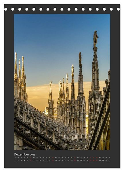 Produktbild: Plakative Architektur (Tischkalender 2026 DIN A5 hoch), CALVENDO Monatskalender