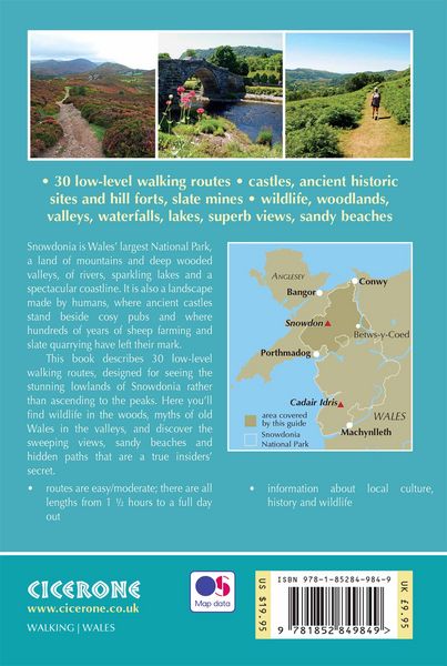 Produktbild: Snowdonia: 30 Low-level and Easy Walks - North