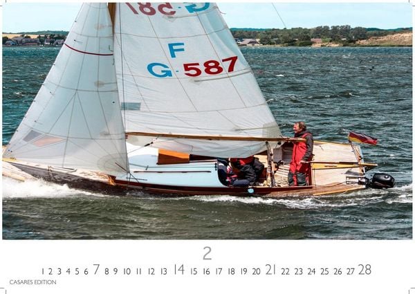 Produktbild: Segeln Kalender 2027 &ndash; Wandkalender | Fotokalender | Segelkalender Kalender f&uuml;r Segelliebhaber, Sportkalender 35x50cm