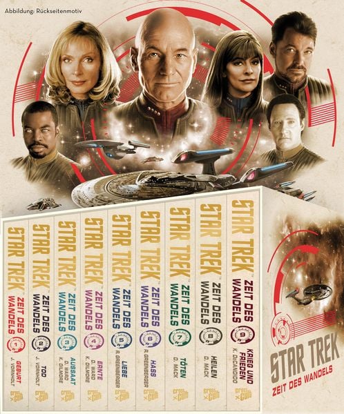 Produktbild: Star Trek &ndash; Zeit des Wandels Band 1 bis 9 im Boxset &ndash; inklusive 9 Miniprints
