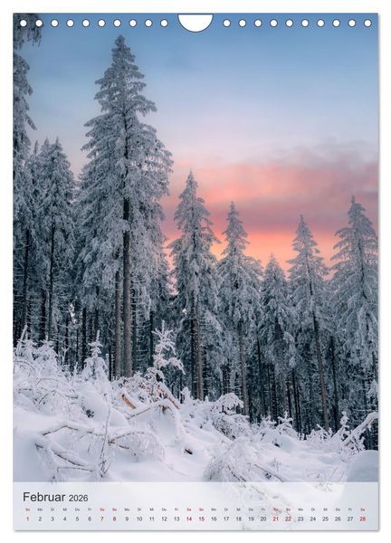 Produktbild: Winter Spaziergang (Wandkalender 2026 DIN A4 hoch), CALVENDO Monatskalender