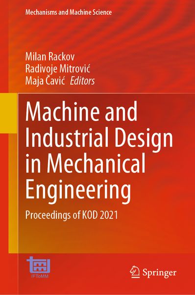 Produktbild: Machine and Industrial Design in Mechanical Engineering