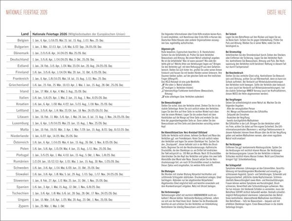 Produktbild: Mama AG Familienplaner Buch A5 2026