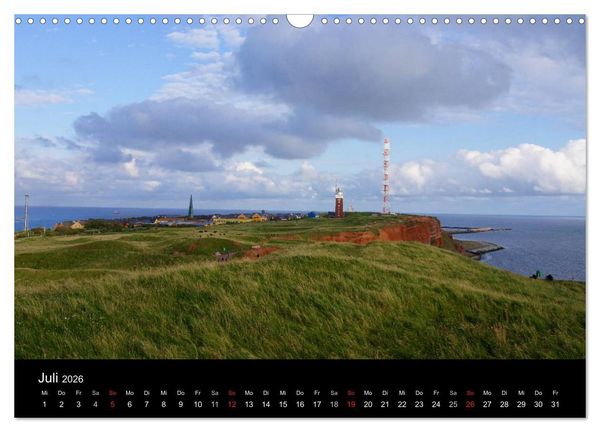 Produktbild: Hochseeeinsel Helgoland (Wandkalender 2026 DIN A3 quer), CALVENDO Monatskalender