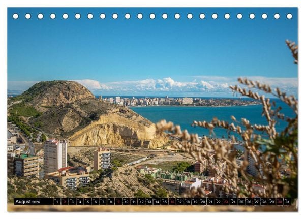 Produktbild: ALICANTE INSIDE - Monatskalender &uuml;ber die Stadt Alicante (Tischkalender 2026 DIN A5 quer), CALVENDO Monatskalender