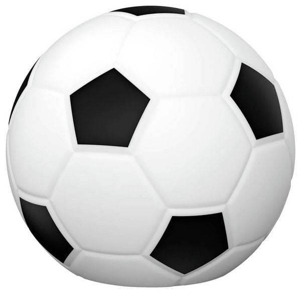 Produktbild: Ansmann LED-Silikonlicht Fu&szlig;ball wiederaufladbar 1800-0099 LED-Leuchtkugel, LED-Nachtlicht LED