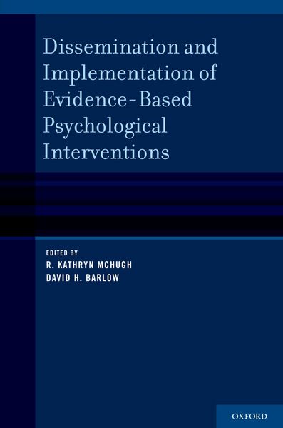 Produktbild: Dissemination and Implementation of Evidence-Based Psychological Interventions