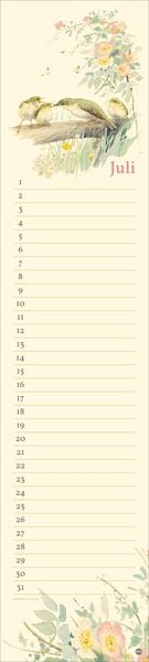 Produktbild: Edith Holden: Geburtstagskalender Langplaner