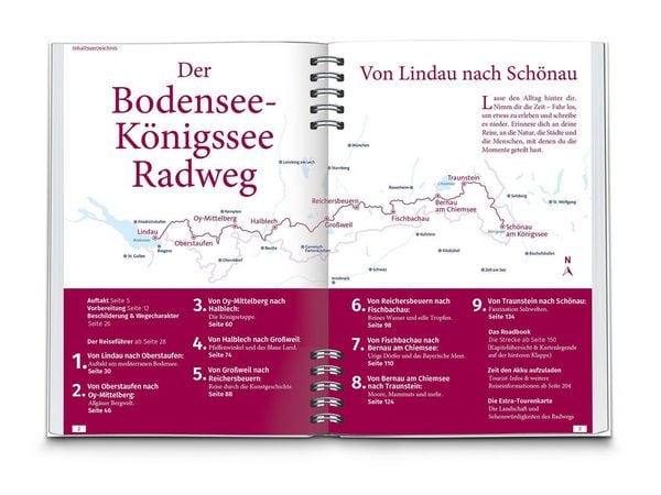 Produktbild: KOMPASS Radreisef&uuml;hrer Bodensee-K&ouml;nigssee Radweg