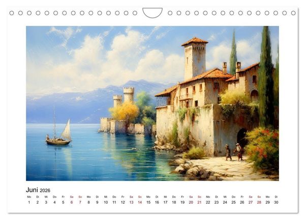 Produktbild: Lieblingssee (Wandkalender 2026 DIN A4 quer), CALVENDO Monatskalender