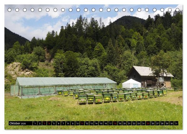 Produktbild: Entlang der Wassertalbahn - Auf schmaler Spur im Norden Rum&auml;niens (Tischkalender 2026 DIN A5 quer), CALVENDO Monatskalender