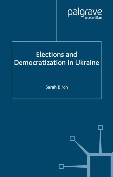 Produktbild: Elections and Democratization in Ukraine