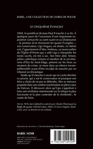 Produktbild: Le cinqui&egrave;me &eacute;vangile
