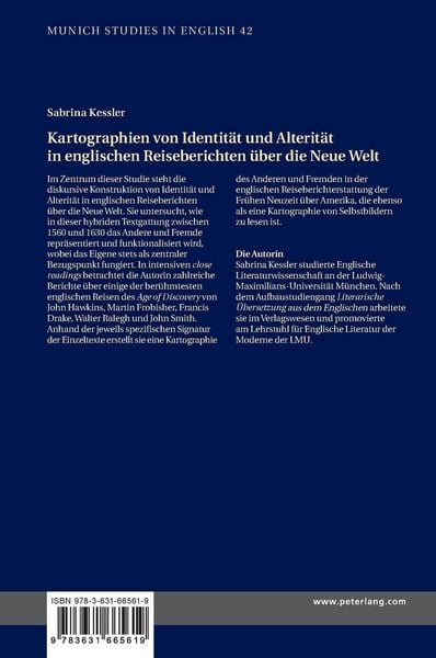 Produktbild: Kartographien von Identit&auml;t und Alterit&auml;t in englischen Reiseberichten &uuml;ber die Neue Welt