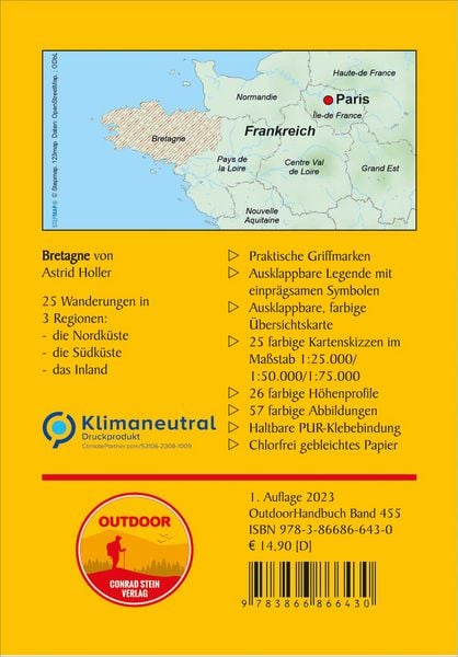 Produktbild: Bretagne 25 Touren zwischen Meer, Wald und Heidekraut