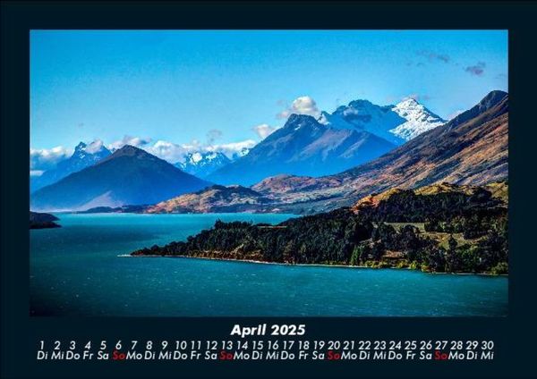 Produktbild: Die Seen der Erde 2025 Fotokalender DIN A5