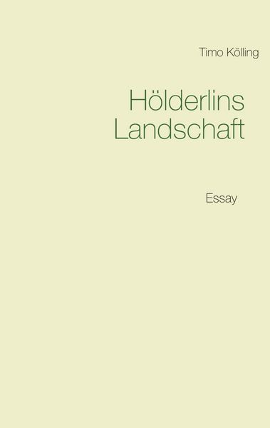 Produktbild: H&ouml;lderlins Landschaft