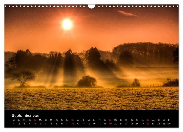 Produktbild: Vor der T&uuml;r mein l&auml;ndliches Ruhrgebiet (Wandkalender 2027 DIN A3 quer), CALVENDO Monatskalender