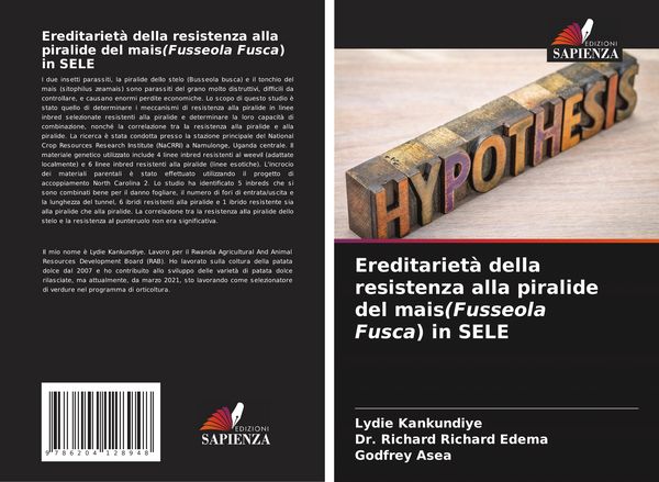 Produktbild: Ereditariet&agrave; della resistenza alla piralide del mais(Fusseola Fusca) in SELE