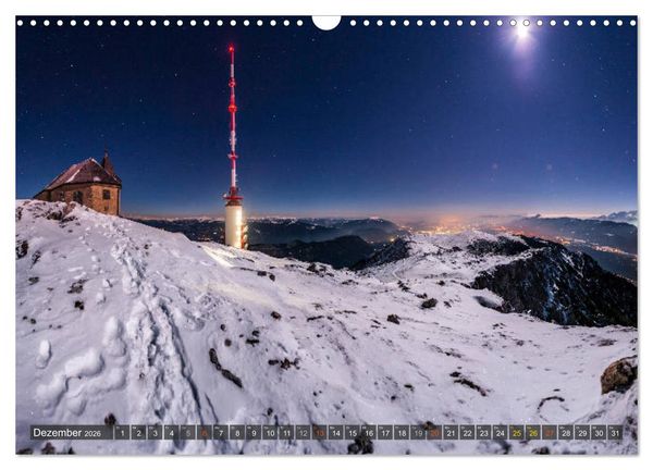 Produktbild: Himmelslichter - Mond und Sterne (Wandkalender 2026 DIN A3 quer), CALVENDO Monatskalender