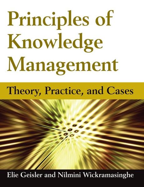 Produktbild: Principles of Knowledge Management