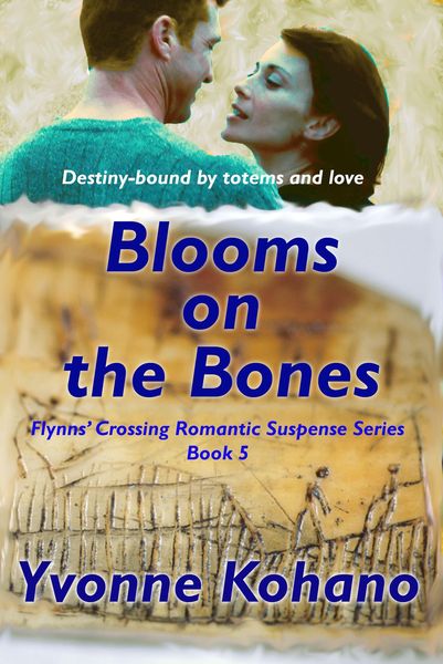 Produktbild: Blooms on the Bones (Flynn's Crossing Romantic Suspense, #5)