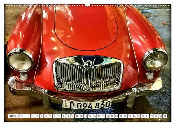 Produktbild: Best of Sports Cars - Legend&auml;re britische und amerikanische Sportwagen (Wandkalender 2026 DIN A2 quer), CALVENDO Monatskalender