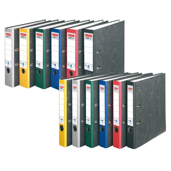 Produktbild: Herlitz Ordner maX.file nature A4 5cm gr&uuml;n