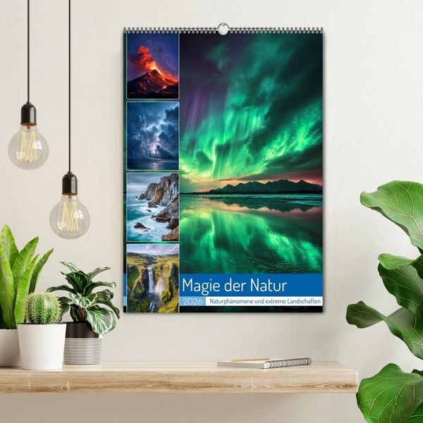 Produktbild: Magie der Natur (Wandkalender 2026 DIN A2 hoch), CALVENDO Monatskalender