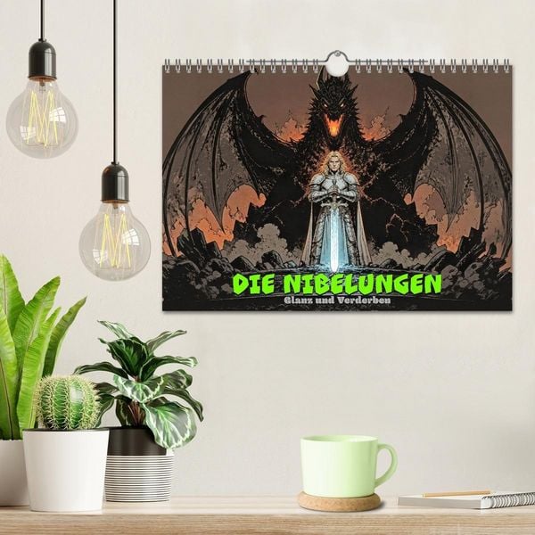 Produktbild: Die Nibelungen: Glanz und Verderben (Wandkalender 2027 DIN A4 quer), CALVENDO Monatskalender