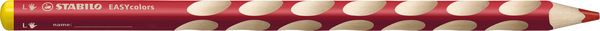 Produktbild: STABILO Ergonomischer Dreikant-Buntstift EASYcolors, f&uuml;r Linksh&auml;nder, rot