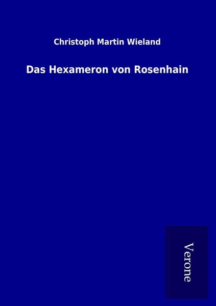 Produktbild: Das Hexameron von Rosenhain