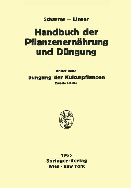 Produktbild: D&uuml;ngung der Kulturpflanzen 2