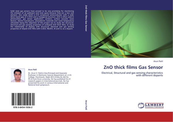 Produktbild: ZnO thick films Gas Sensor