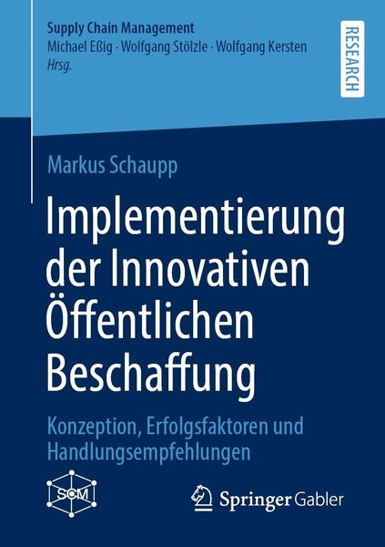 Produktbild: Implementierung der Innovativen &Ouml;ffentlichen Beschaffung