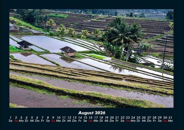 Produktbild: Indonesien 2026 Fotokalender DIN A4