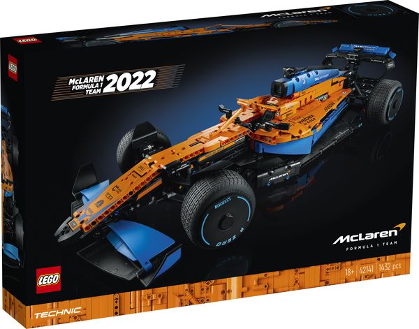 LEGO Technic 42141 McLaren Formel 1 Rennwagen, Modellauto für Erwachsene