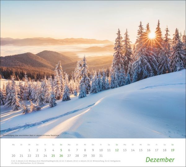 Produktbild: times&more Sonnige Momente Bildkalender 2027